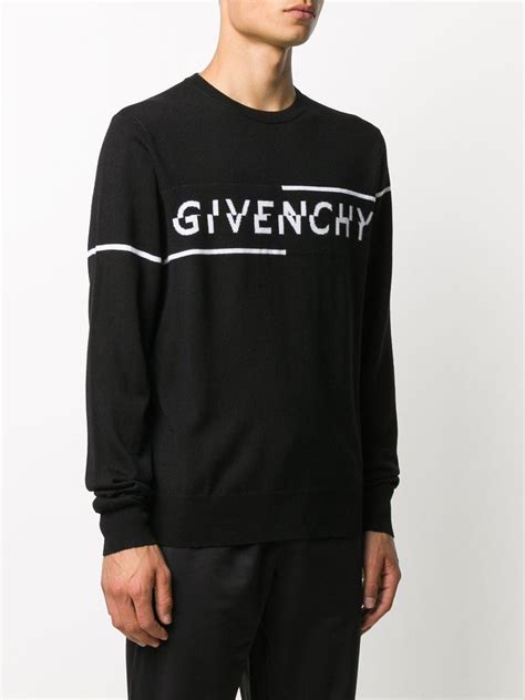 givenchy split logo jumper|Givenchy Womens Jumpers .